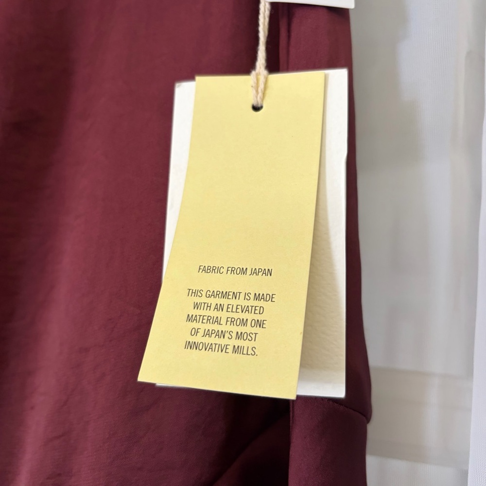Aritzia Wilfred Satin Ruffle Wrap Skirt in Primrose Size 8 - Picture 5 of 7